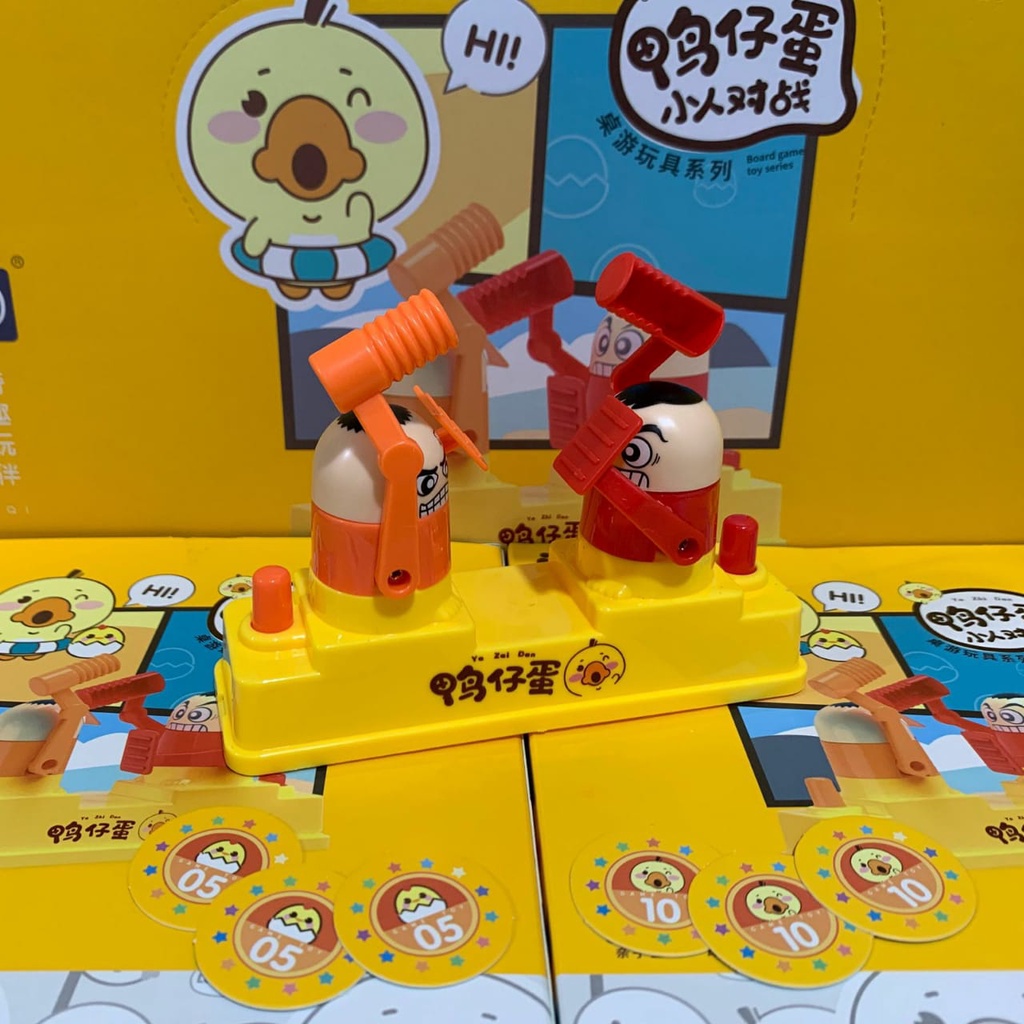 [JS18](226-19)Mainan Hammering Battle Pukul Boneka / Mainan Pukul Palu Kepala Bobeka / Board Game / Mainan Seru / Mainan Anak