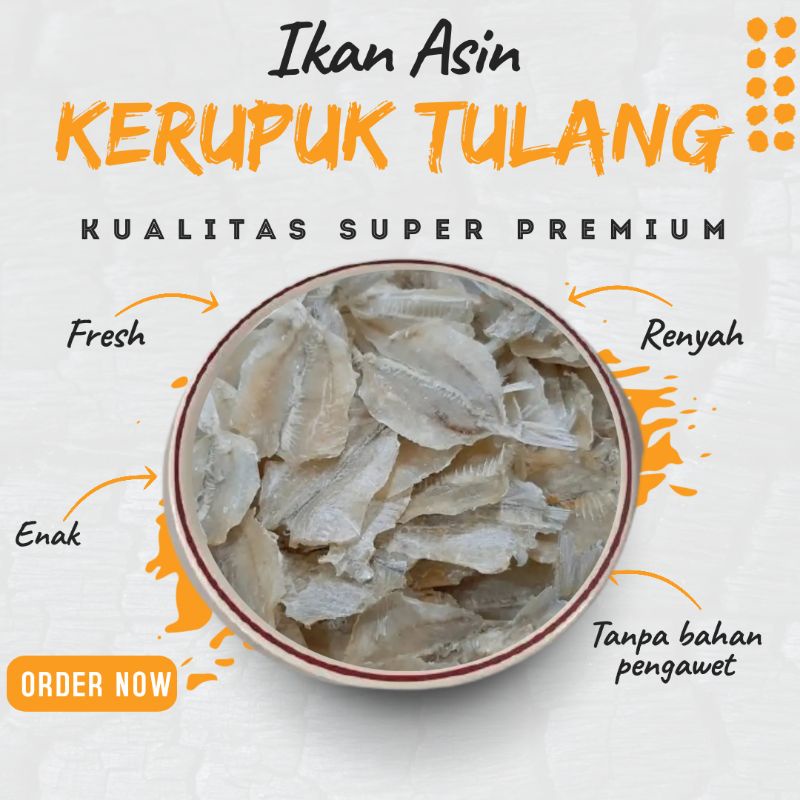 

Ikan Asin Kapasan Kerupuk Tulang 1kg Kualitas Super Premium