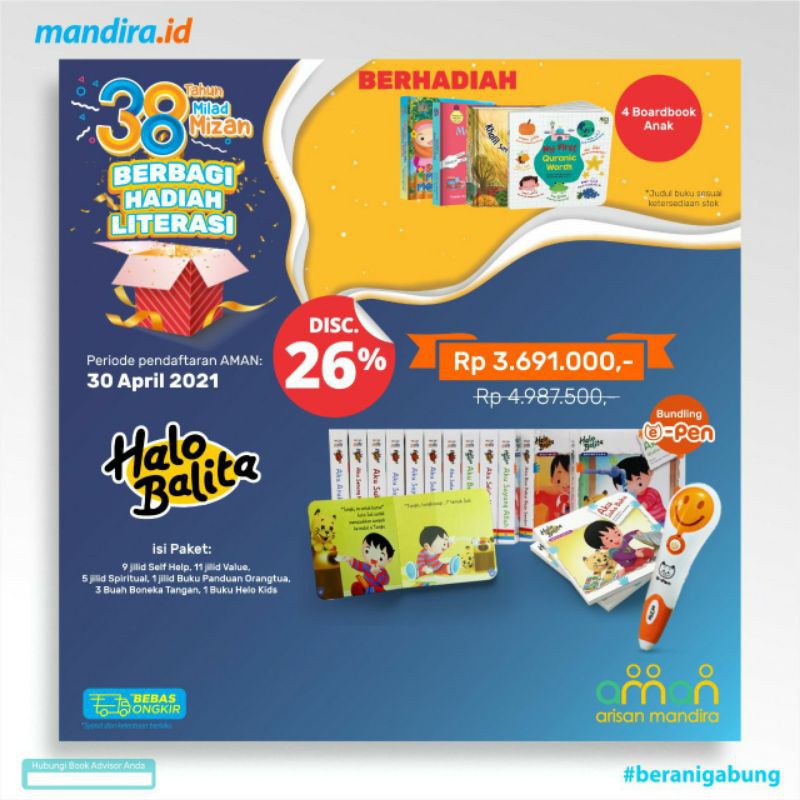 PROMO Halo Balita bundling Epen