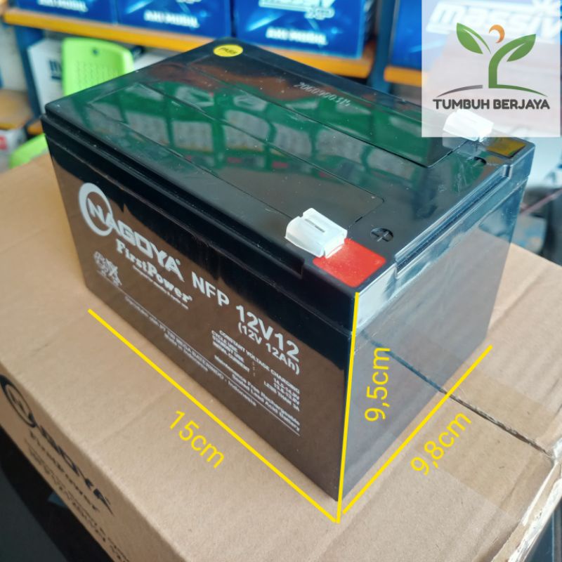 ORIGINAL NAGOYA BATTERY / AKI UPS SOLAR PANEL 12V12AH