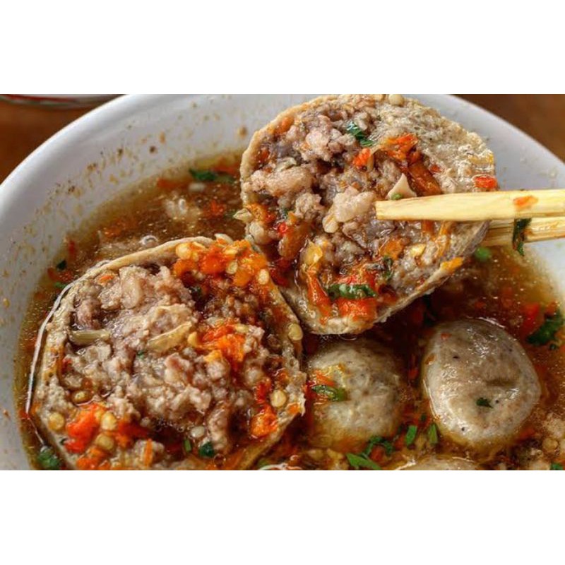 

BASO/BAKSO MERECON ISI TETELAN + CABE PORSI BESAR/JUMBO PAKET KOMPLIT EXTRA SUPER PEDASSS