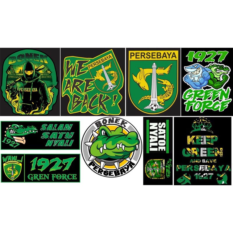 

COD Stiker Persebaya - Stiker Bonek - Sticker Persebaya Habibi_02