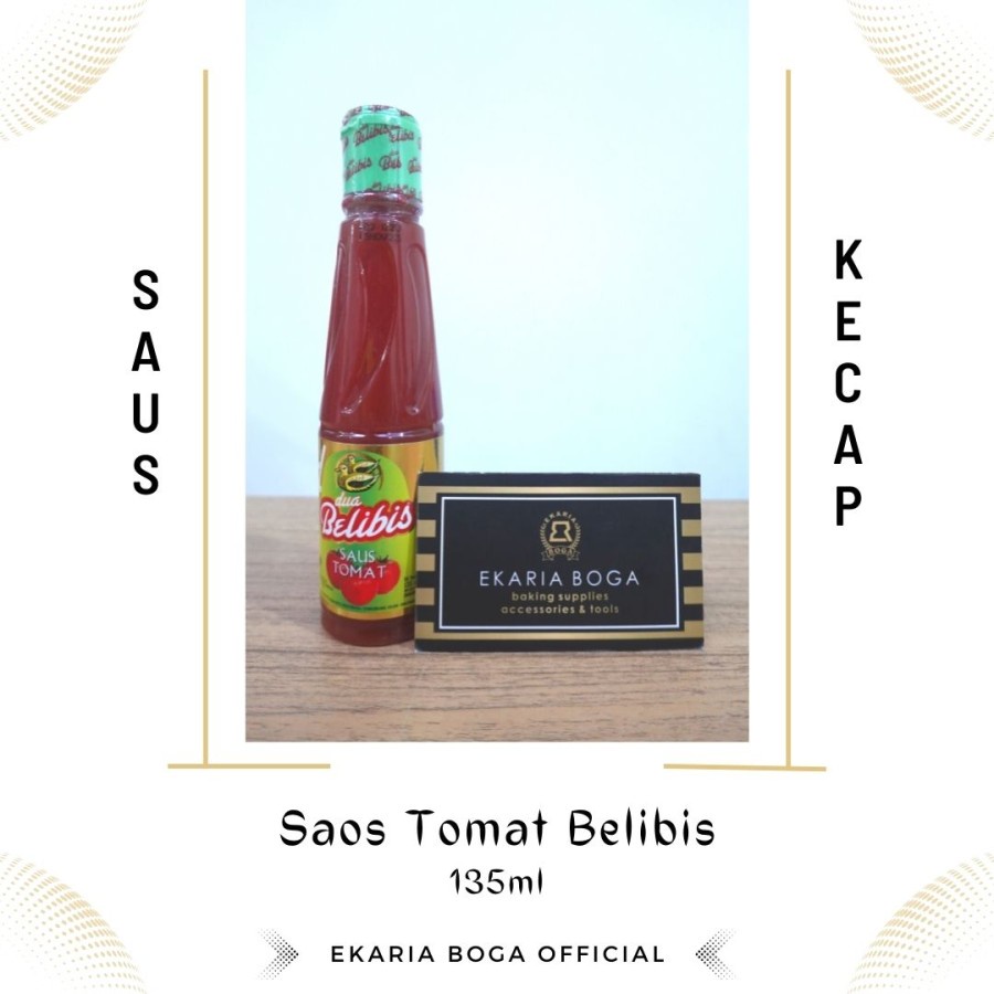 

SAUS | SAOS TOMAT | SAOS TOMAT BOTOL 2 BELIBIS 135ML