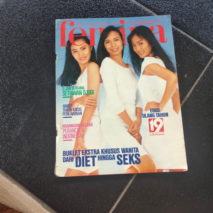 Majalah Femina Edisi Ulang Tahun No.35 1991