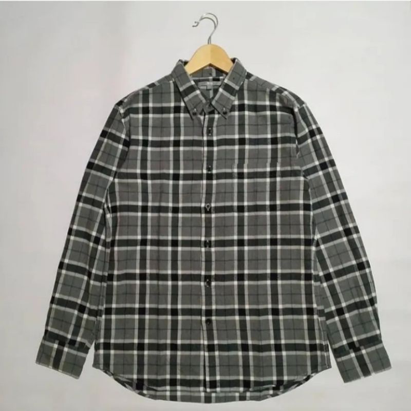 flanel uniqlo