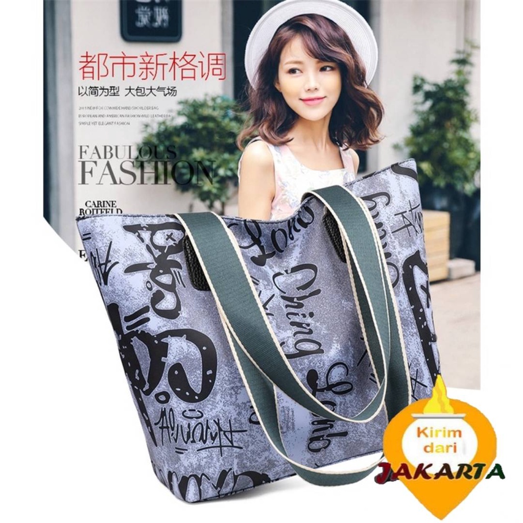 (3Pc Bisa 1Kg)GTBI998874266  New arrival  !!! Tas Tote  Tas Wanita Import Premium