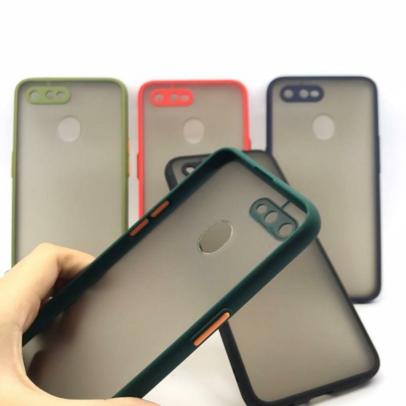 Premium Case Oppo F9/A7/A5S/F9/A12 Aero Case Matte Premium Quality