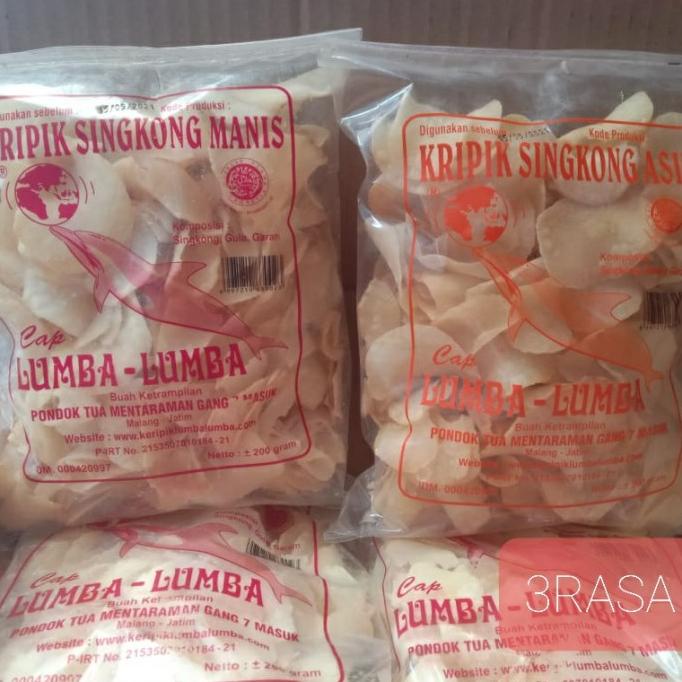 

Keripik Singkong Cap Lumba-Lumba 200gr