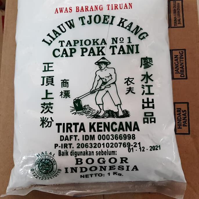

Big Sale Sagu Cap Pak Tani Liauw Tjoei Kang/ Tepung Tapioka 1kg Promo Awal tahun