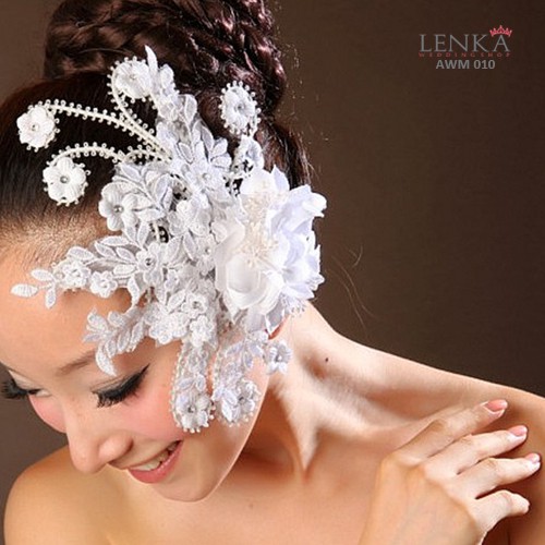 [BISA COD] AKSESORIS SANGGUL PENGANTIN WEDDING BRIDAL HEADPIECE AWM010