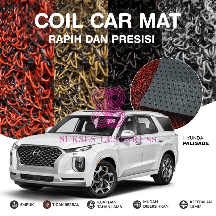 KARPET MOBIL PREMIUM HYUNDAI PALISADE MIE BIHUN 2 WARNA