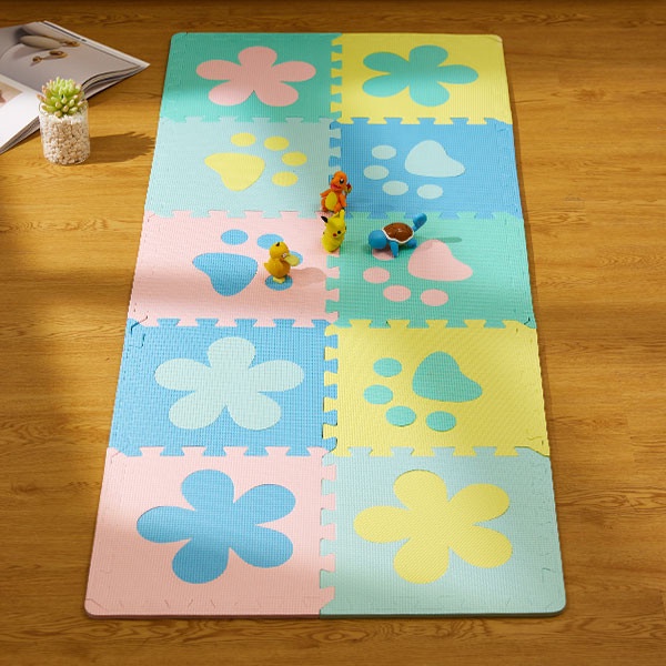 SAMONO SMP10 Matras Puzzle Lantai Evafoam Tebal dan Elastis anti noda 30x30CMx1cm ORIGINAL playmat anak