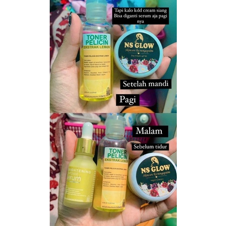 1 paket cream ns glow
