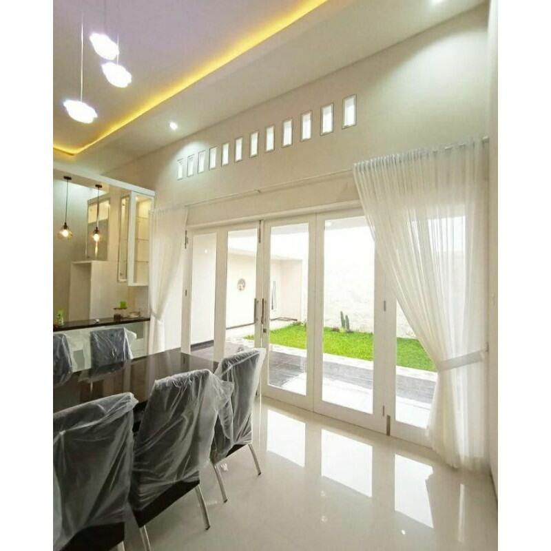 Vitrase import daleman gorden transfaran putih polos murah vitrase modern lapisan gorden daleman gor
