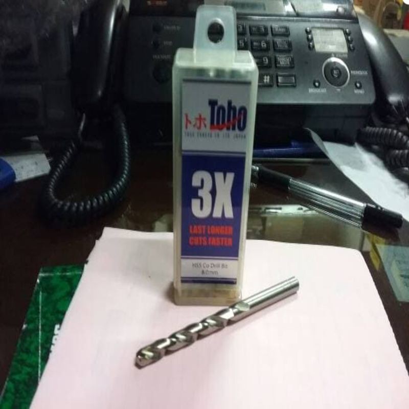 MATA BOR STAINLESS 8 MM TOHO / MATA BOR HSS -Cobalt 8MM TOHO