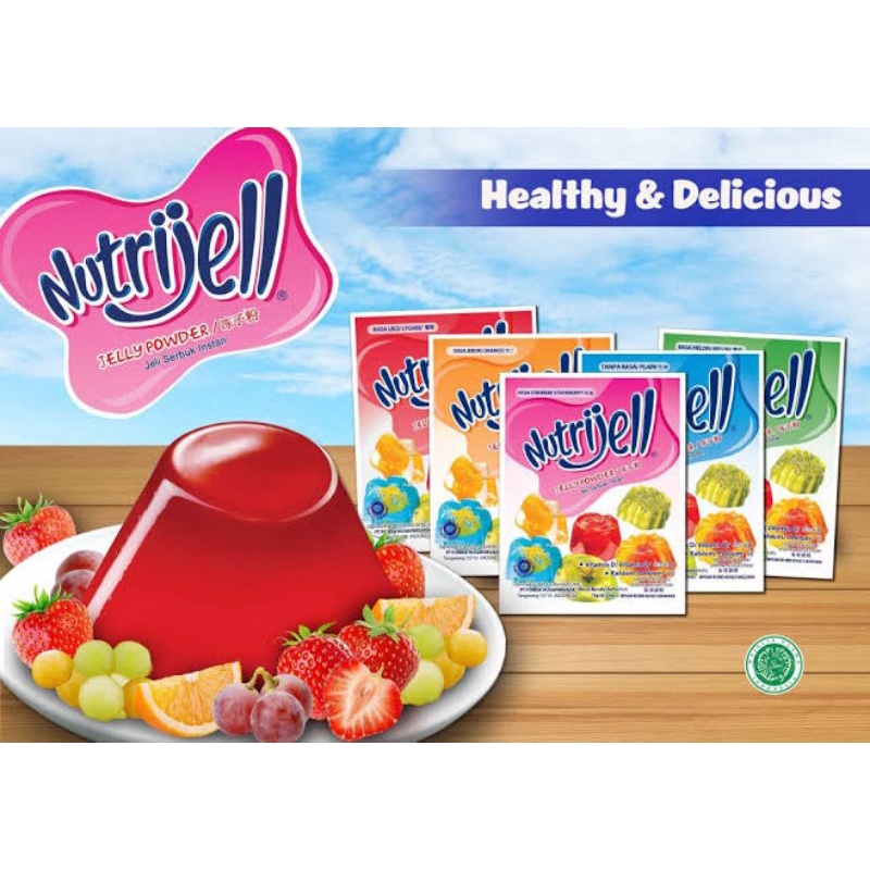 

Nutrijell Instant Jelly Powder Aneka Rasa 15 Gram