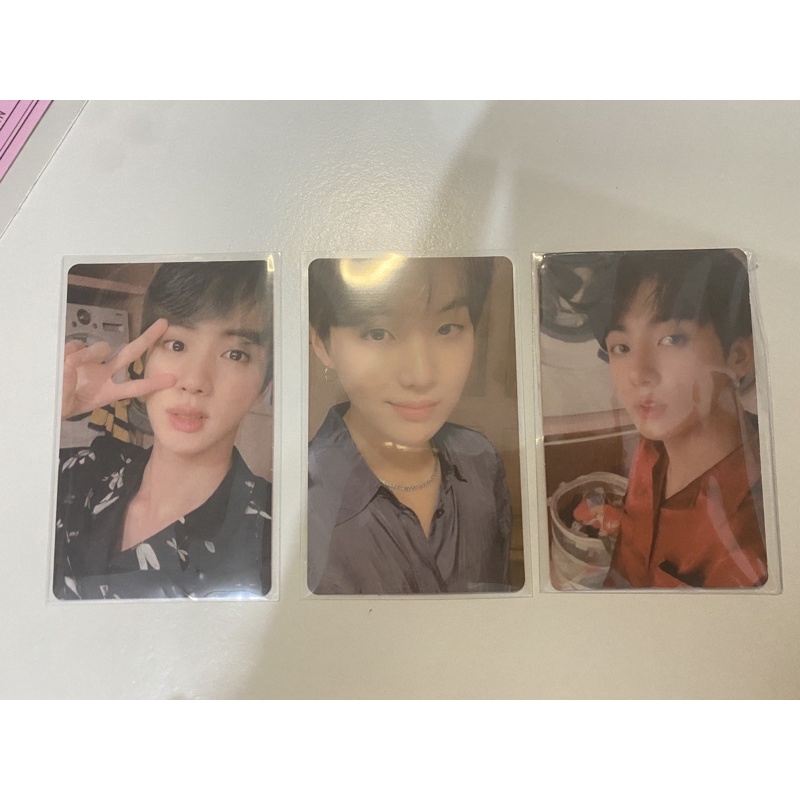 jk suga jin persona v2 photocard