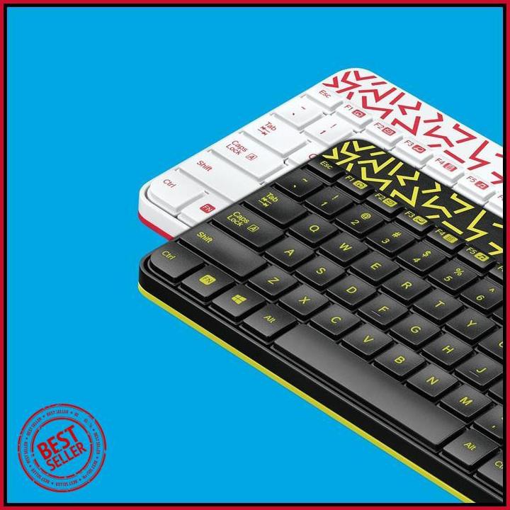 Logitech Wireless Combo Mk240 / Mouse Keyboard Wireless 100% Mk 240 - Hitam Best Seller