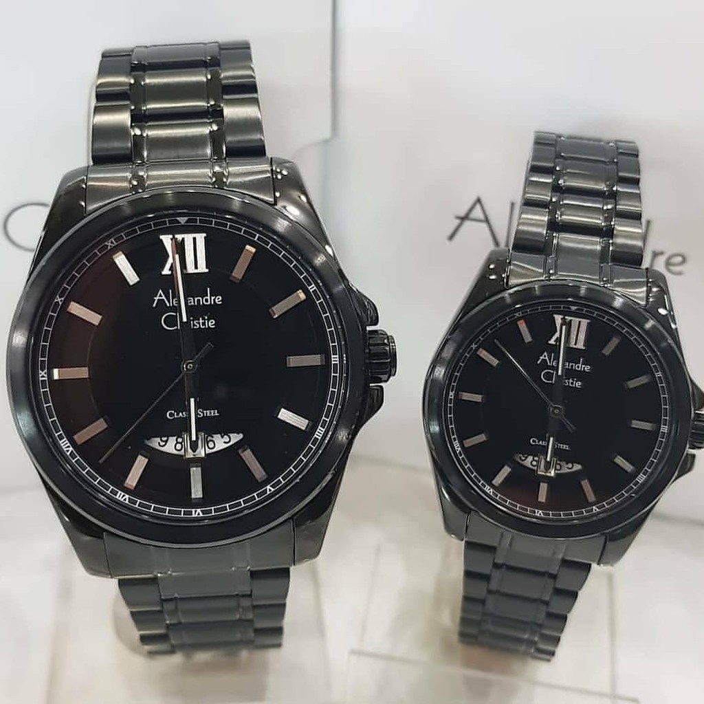 ALEXANDRE CHRISTIE ORIGINAL AC8473 FULL BLACK COUPLE