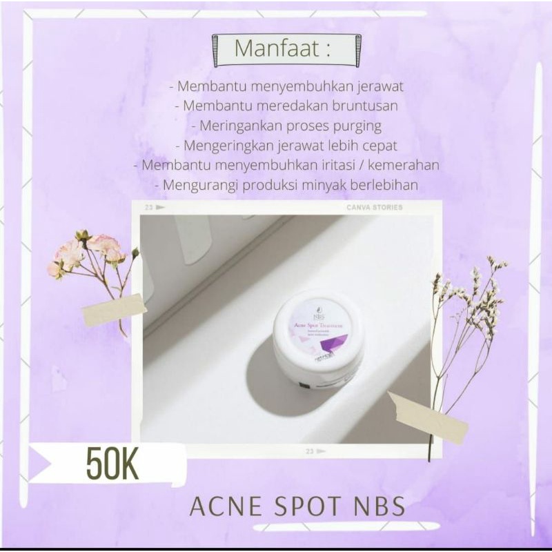 Acne Spot NBS Skincare