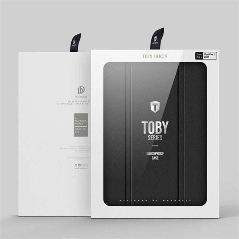 Case iPad Pro 11 inch 2022 M2 / 2021 M1 / 2020 2018 11&quot; Dux Ducis Toby Series Flip Cover Casing