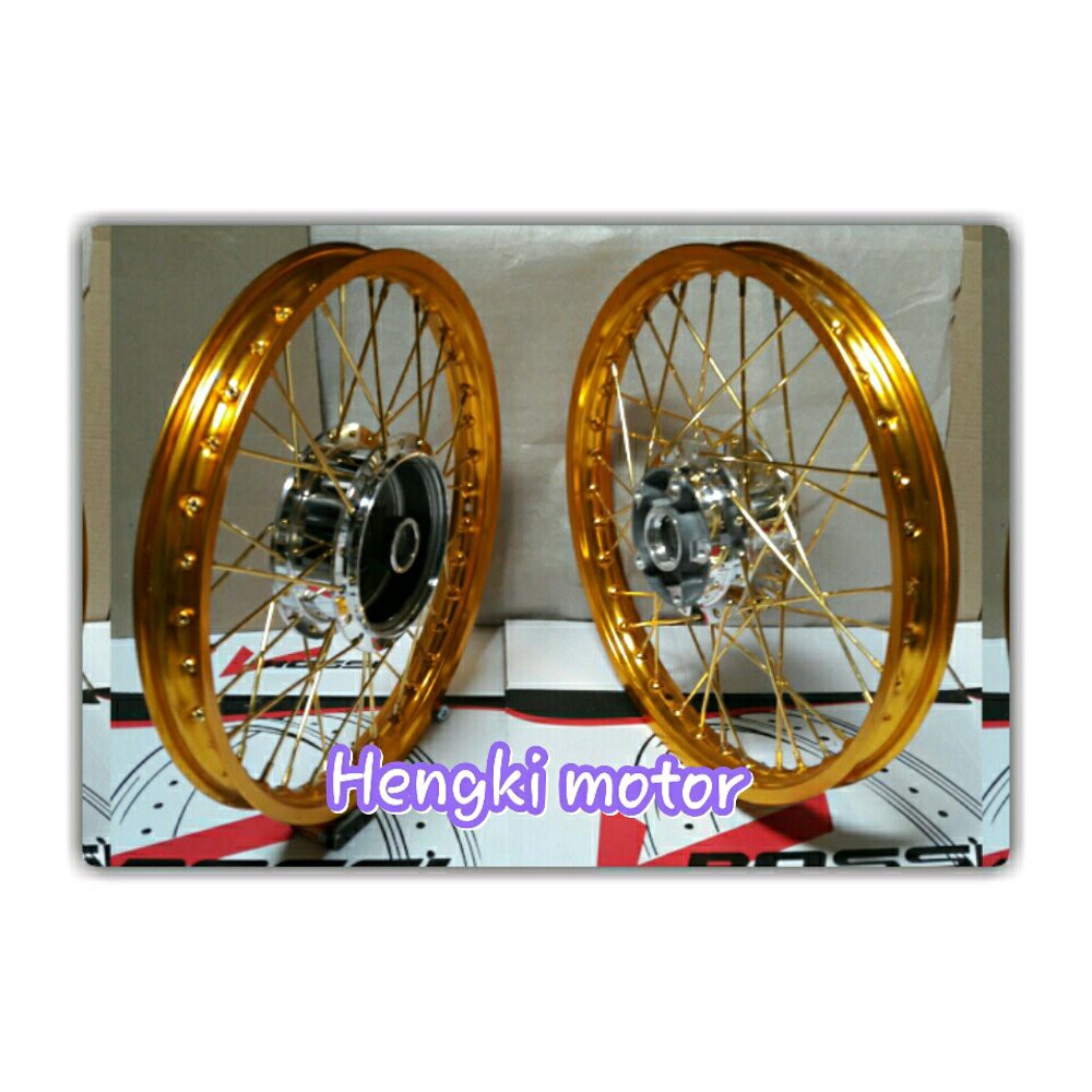 velg v rossi  tromol  jari2 gold  untuk motor vixion old