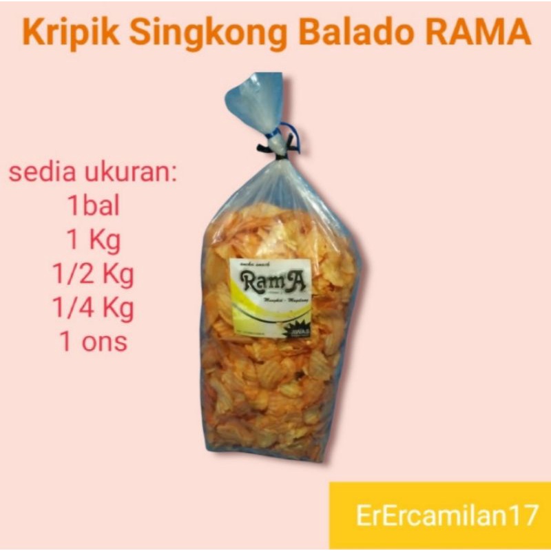 

KRIPIK SINGKONG BALADO