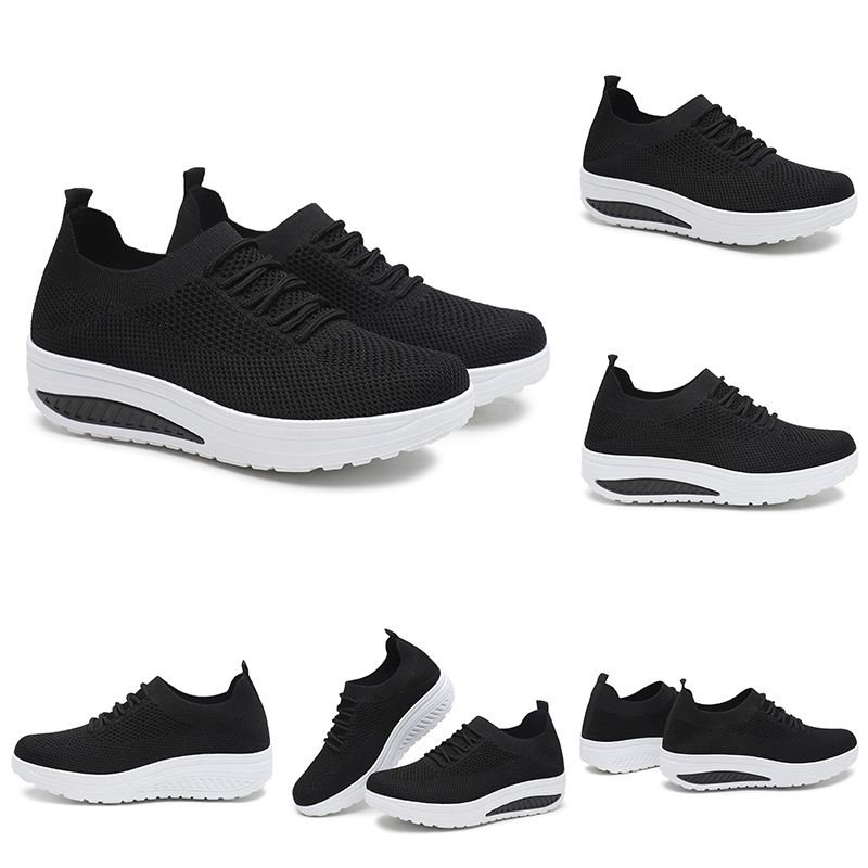 [GROSIR][COD] SEVEN_DAY SEPATU RAJUT WEDGES WANITA IMPORT CASUAL SPORT SHOES FZ-022