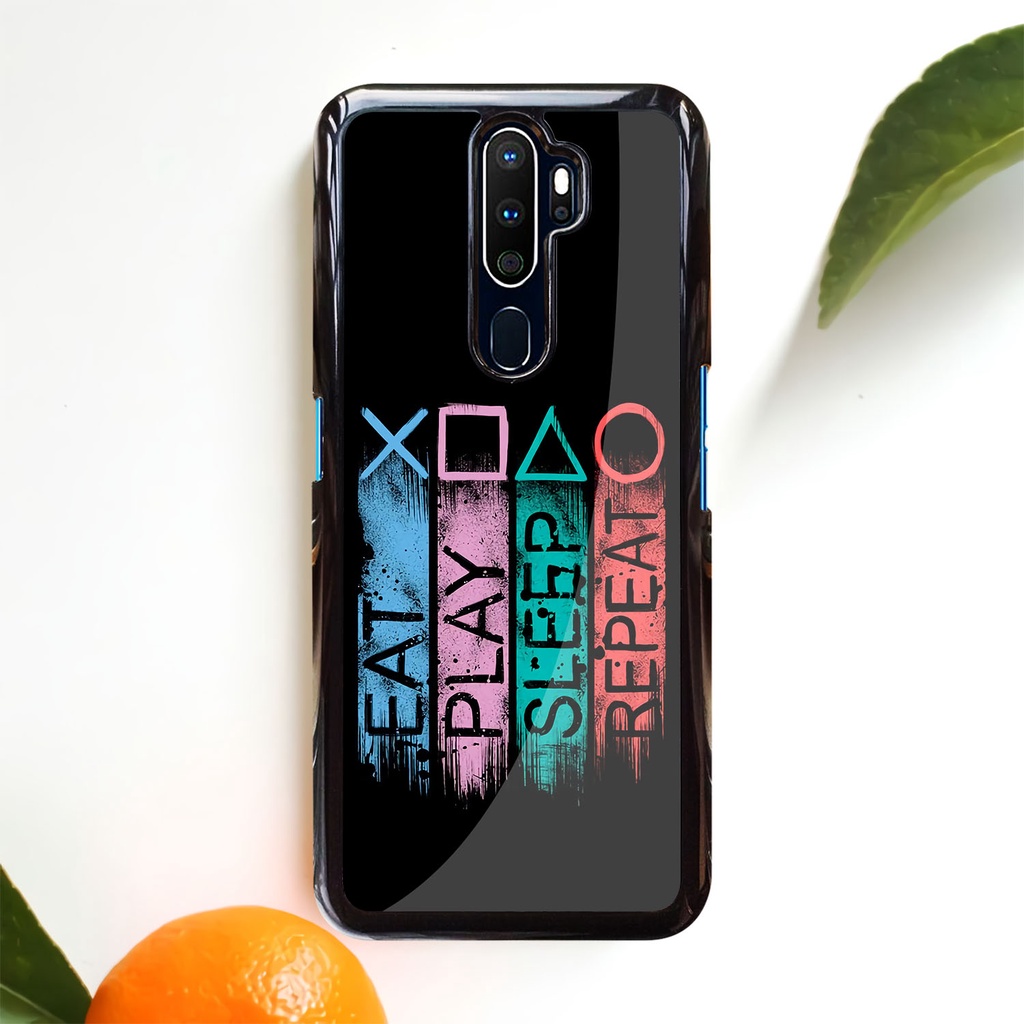 Case Kilau Glossy Oppo A5 A9 2020 | Casing Hp Oppo | Pelindung Smarphone | Motif Game