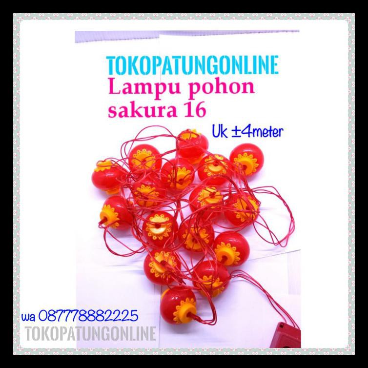 

LAMPION LAMPU SAKURA MEI HWA IMLEK FUK TERMURAH