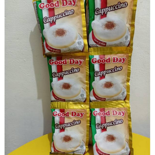 

Goodday capuccino per renceng isi 10 pcs