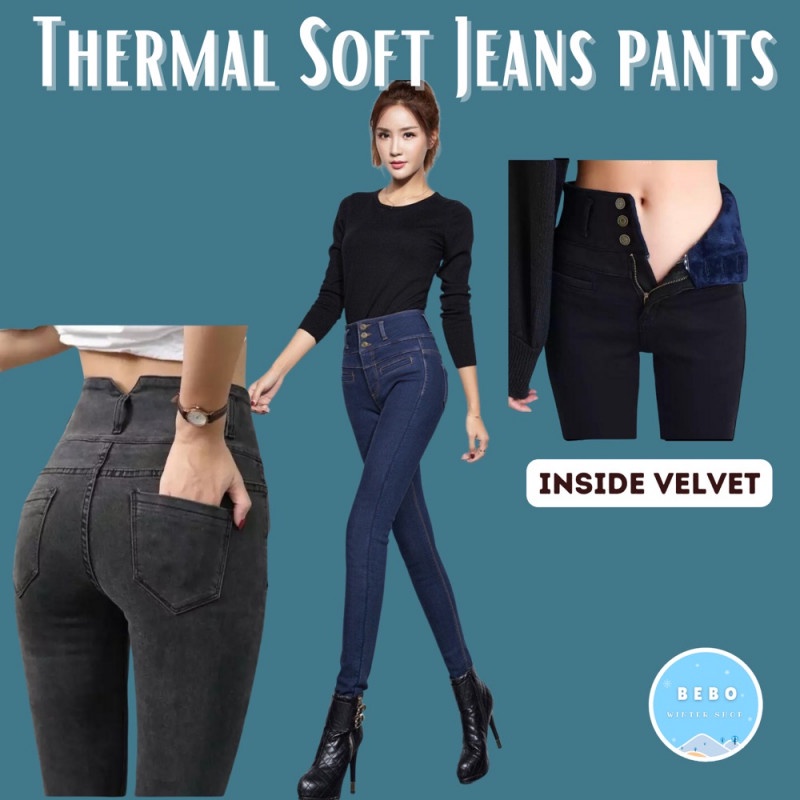 Celana Softjeans Thermal Wanita untuk Winter