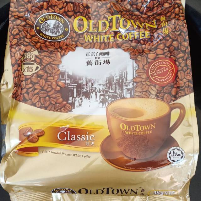 

Old Town White Coffee 3in1 Classic Malaysia 38 gr x 15 stik