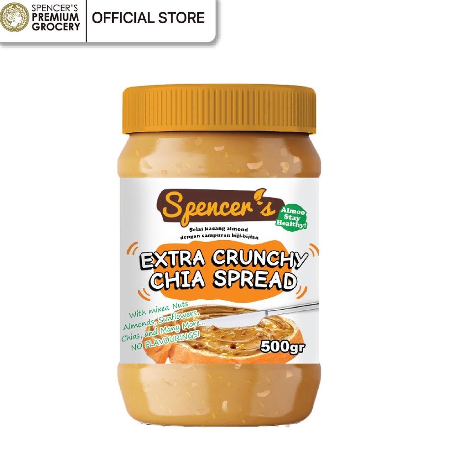 

BIG SALES 8829 Spencer's - Chia Spread Original Ekstra Crunchy (500g) ㄳ