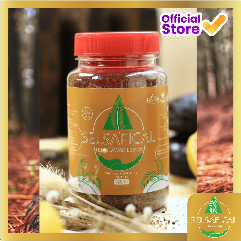 

GULA AREN TEMULAWAK LEMON | 100% NATURAL | GULA SEMUT | SELSAFICAL | TEMULAWAK LEMON | GULA SERBUK promo imlek