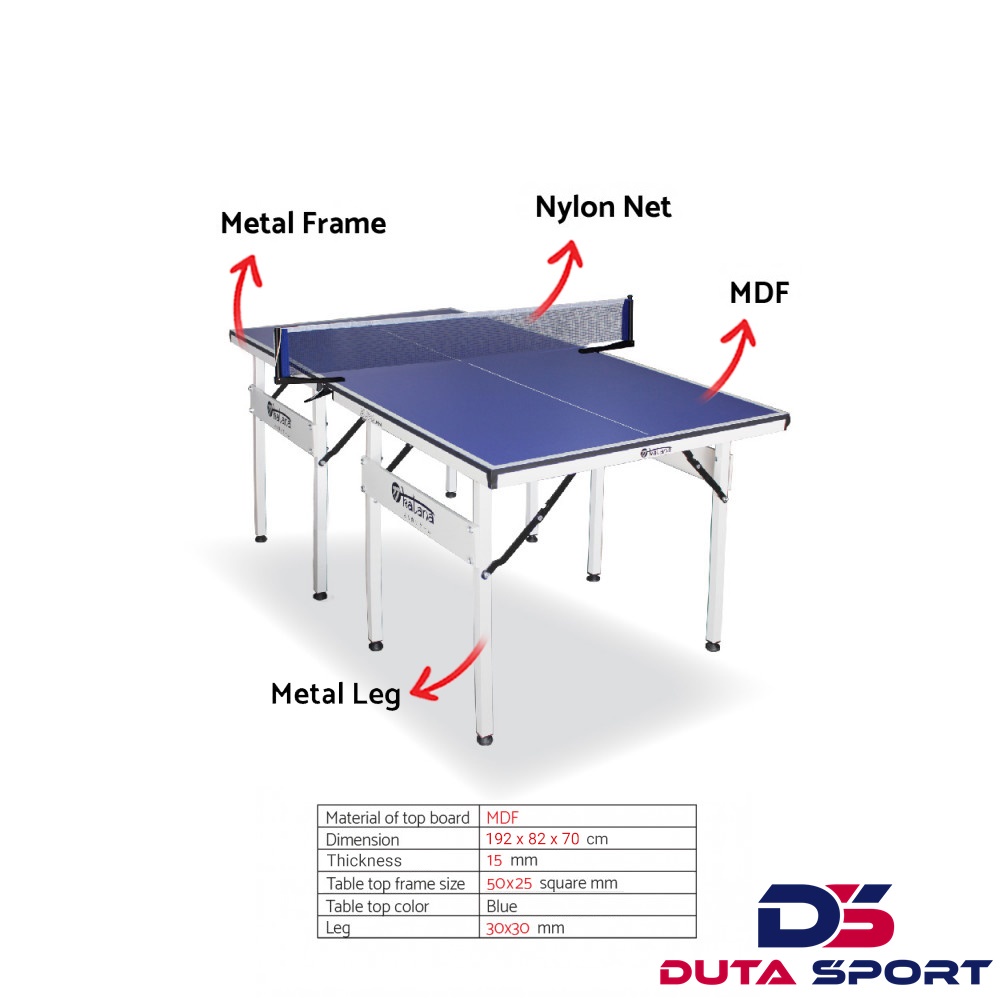 Tenis Meja Pingpong Katana Mini Original Import Tables Tennis