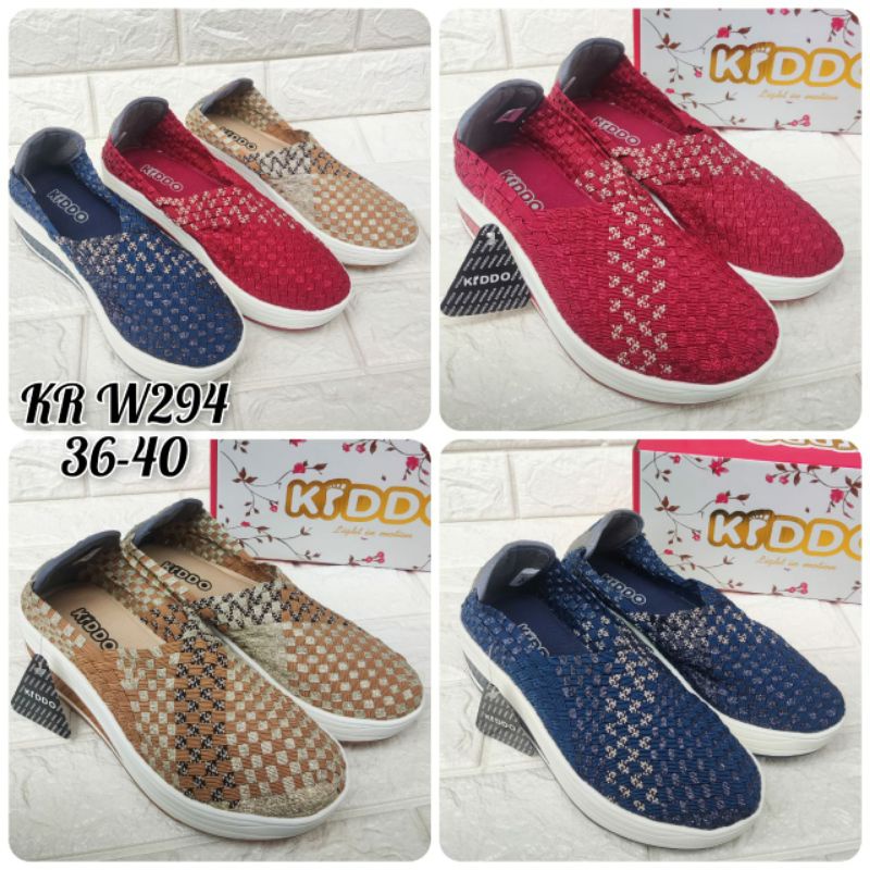 Sepatu KIDDO W294 WEDGES ORIGINAL