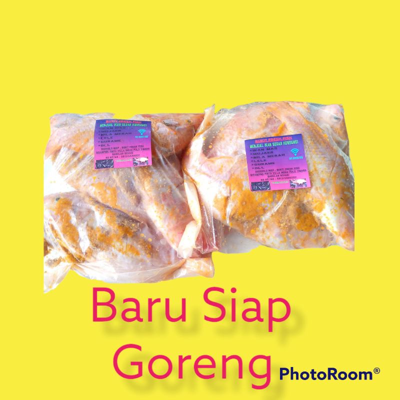 

Nila merah bumbu siap goreng