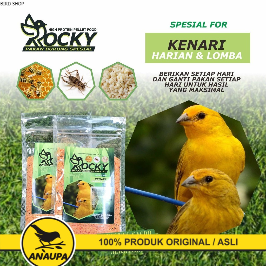 PAKAN KENARI LOMBA DAN HARIAN EGG FOOD CEDE EXTRA BUAH DAN MADU