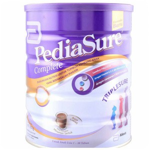 

PEDIASURE COMPLETE RASA COKLAT BERAT 850 G ABBOT Original