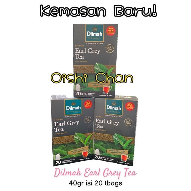 

[ COD ] Teh Dilmah Earl Grey 20 bags - 40gr TERBAIK Kode 601