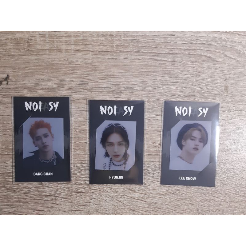 Frame Photocard PC Stray Kids SKZ Lee Know Lino Hyunjin Bangchan Bang Chan Benefit Album No Easy Noe