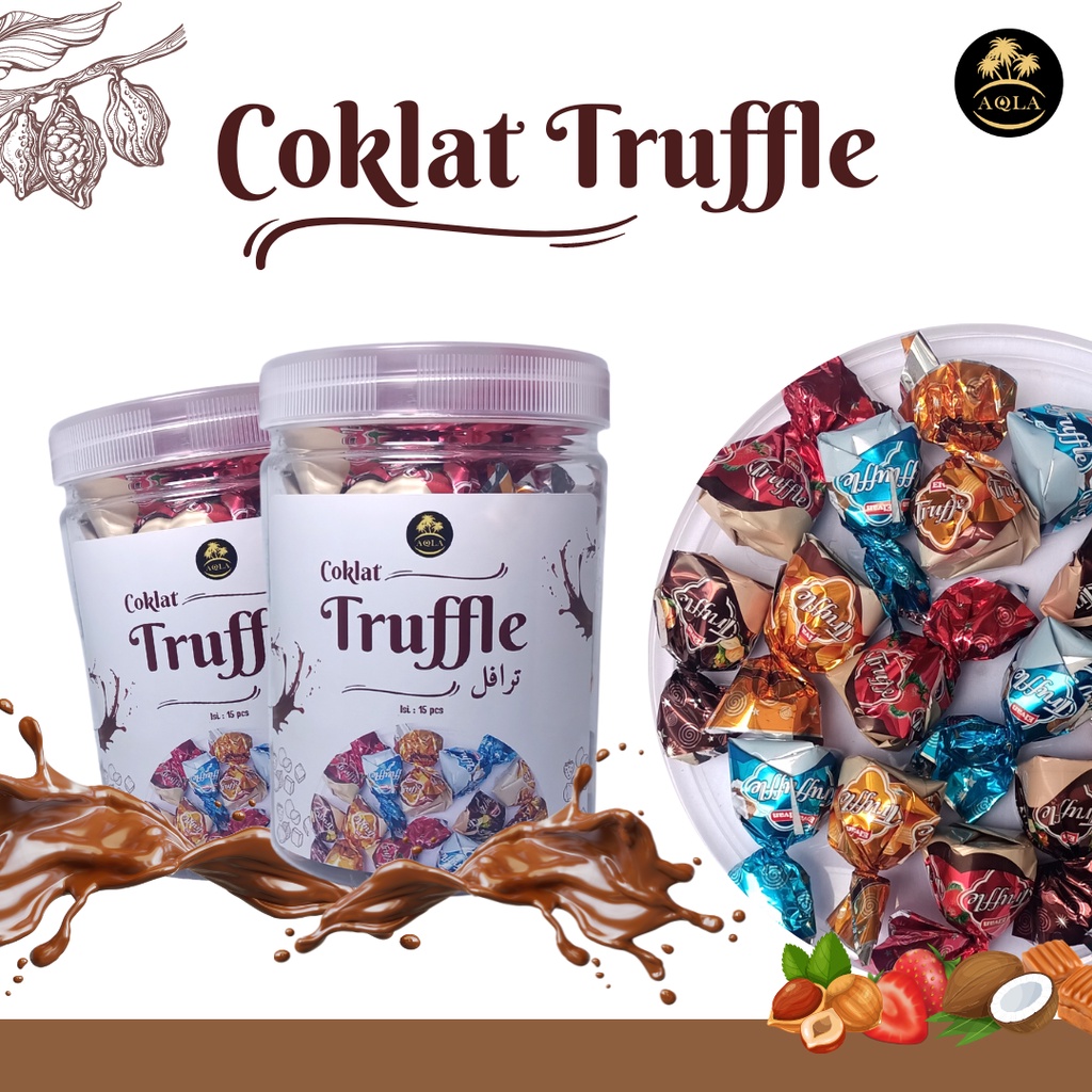 COKLAT TRUFFLE / COKLAT PREMIUM / CEMILAN ARAB ASLI TURKI TURKEY