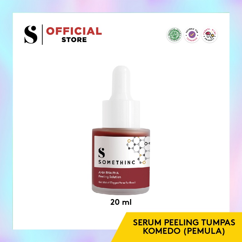 READY❤ [ORIGINAL⭐]  SOMETHINC AHA BHA PHA Peeling Solution - Serum Peeling Tumpas Komedo (Pemula)