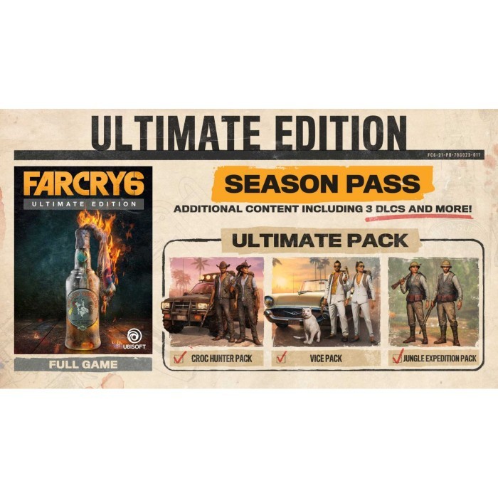 PS4 Far Cry 6-VI Ultimate Edition