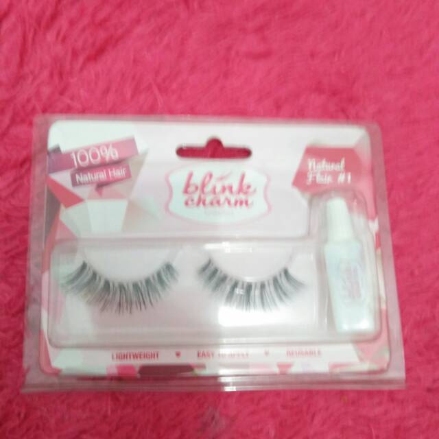Bulu mata palsu blink charm natural