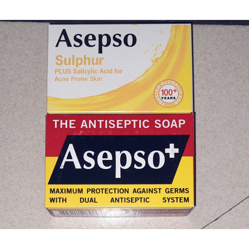 Asepso Antiseptic Soap 80 gram