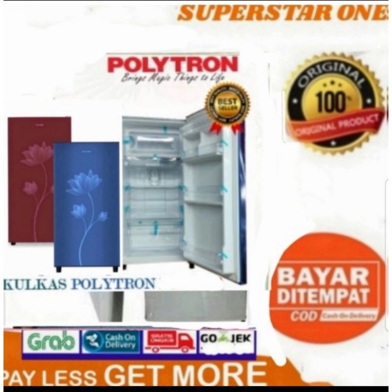 Kulkas Polytron 1 Pintu PRB 159/PRB159/PRB-159 Kulkas Polytron 150L