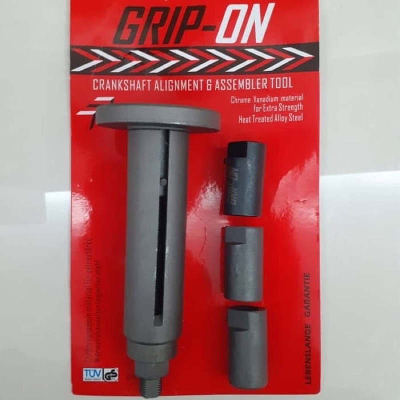 Grip on - Crankshaft alignment &amp; assamble