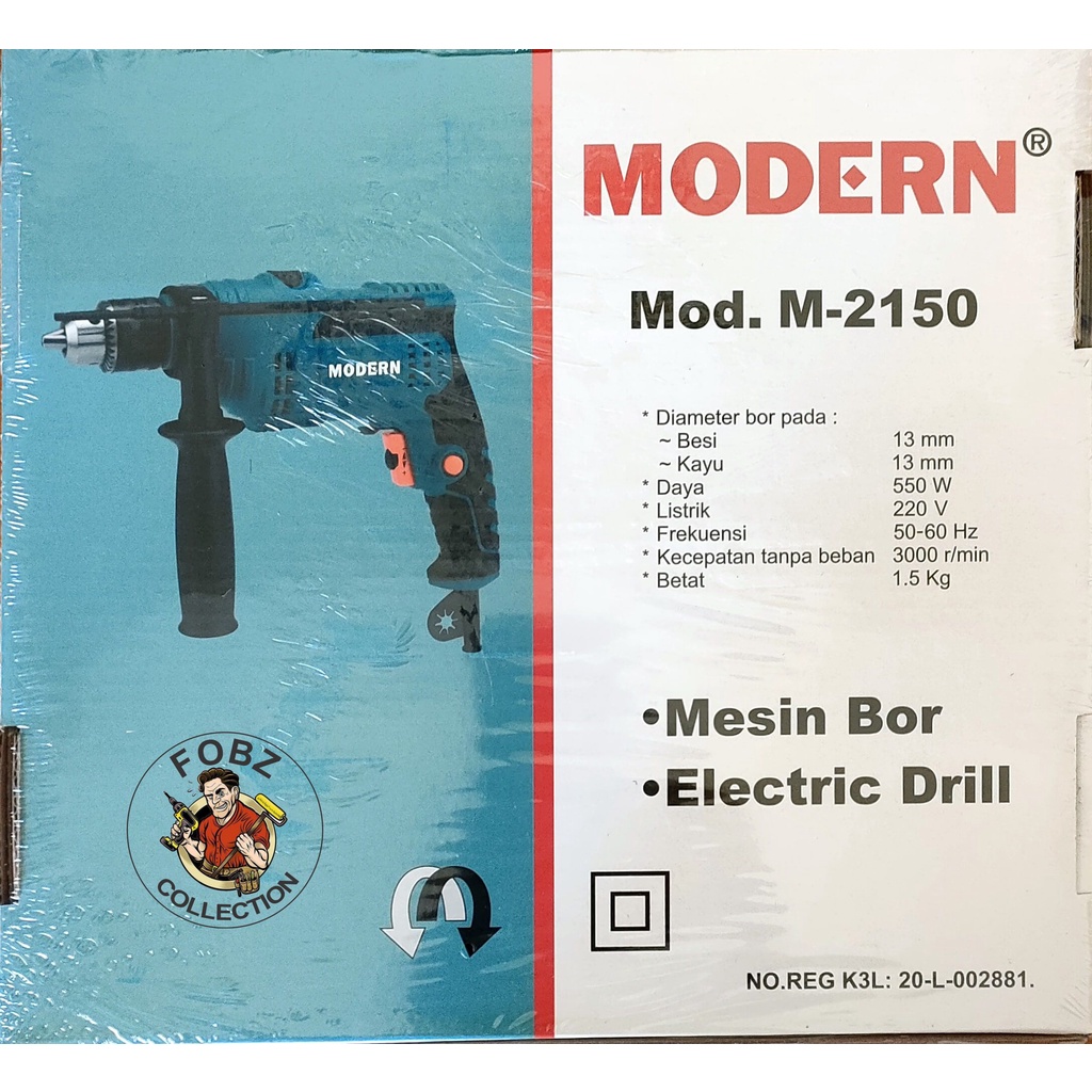 Mesin Bor Merk Modern M2150 13mm